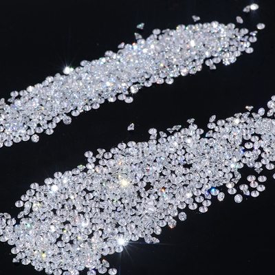 kaufen DEF Farbe VVS Klarheit Labor gewachsenen losen Melee Diamanten 4 bis 6,2 mm 0,28 bis 0,98 Ct Weiße runde Form online manufacture