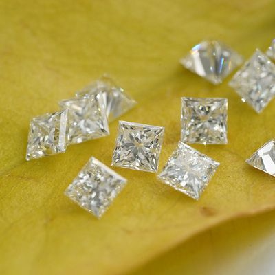 kaufen Prinzessin geschnitten weiße Melee Diamanten HPHT 1,8 bis 4,1 mm 0,01 bis 0,47 ct online manufacture