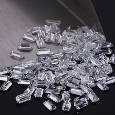 kaufen Laborgewachsener Diamant-Melee HPHT 1,0 bis 3,7 mm Weiße Baguette Form DEF Farbe VVS Klarheit online manufacture