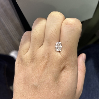 kaufen 2.28CT Langläufige Kissen-Schnitt Labor-Grown Diamant VS1 Klarheit F Farbe online manufacture