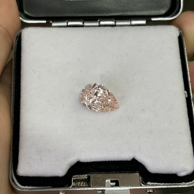 kaufen 3.01CT Fancy Light Pink Cvd Diamant VS1 2EX CVD Laborgewachsener Diamant Birnenschnitt IGI zertifiziert online manufacture