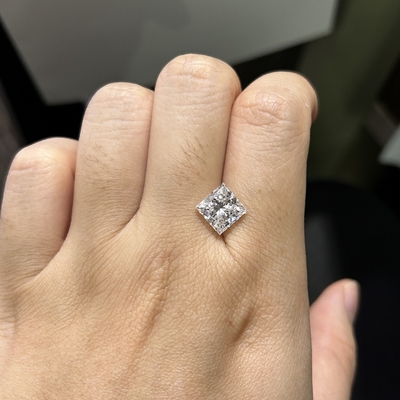 kaufen 3.09CT D Farbe VS1 Klarheit EX VG CVD Prinzessin Labor gewachsen Diamanten online manufacture