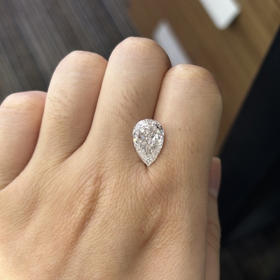 kaufen 4.09CT F VS1 EX VG CVD Birnenförmige Labor-Schaffung Diamant LG628426480 online manufacture