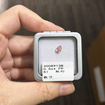 kaufen 0.5ct VS1 Klarheit Hellrosa Laborgewachsener Diamantbirnenschnitt online manufacture
