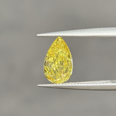 kaufen 1.7ct Laborgewachsene Diamanten Birnenschnitt CVD Fancy Leuchtende Gelb VS1 2EX N IGI online manufacture