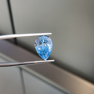 kaufen 3.1ct VS1 Pear Cut Lab Diamant Fancy BLUE LG617411358 online manufacture