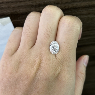 kaufen 3.19ct VS1 F Oval geschnitten, Labor gewachsen, Diamant IGI zertifiziert online manufacture
