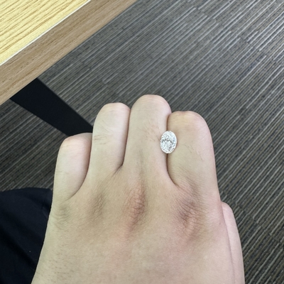 kaufen 2.09ct Erschwingliche Labor Diamanten VS1 Klarheit E Farbe Ovalform online manufacture