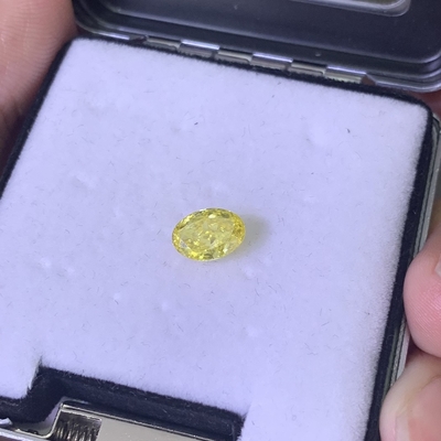 kaufen 1.51ct Laborgewachsener Diamant oval geschnitten HPHT schick leuchtend gelb VS1 2EX N online manufacture