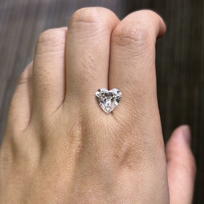 kaufen 3.39ct VS1 F Synthetische Diamanten Labor Diamanten Herz Brillant Schnitt online manufacture