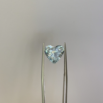 kaufen 4.17 Karat SI2 Klarheit Blau Erwachsen Brillanz Diamanten Herzgeschnitten online manufacture
