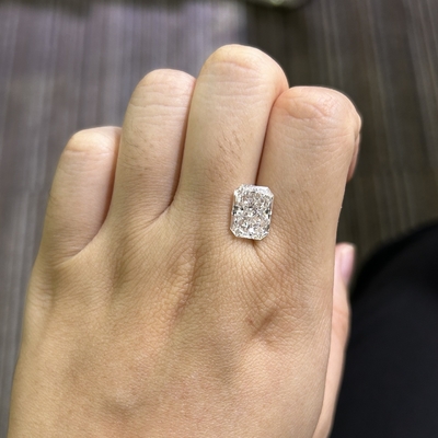 kaufen 4.37ct Radiant Cut Lab erstellt Diamant CVD F VS1 EX VG N IGI zertifiziert online manufacture