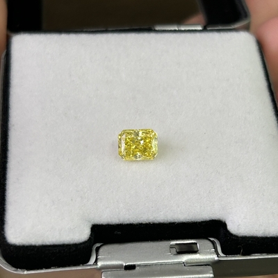 kaufen 1.24 Karat VVS2 Labor-Erstellt Gelber Diamant Strahlende Schnitt online manufacture