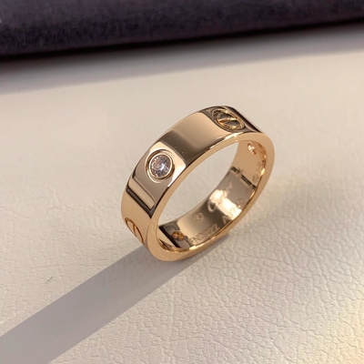 kaufen Liebe Hochzeitsband 3 Diamanten 18k Gold 0,22 Karat GH-SI1 online manufacture