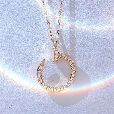 kaufen Natürlicher Diamant 0,39ct Juste Un Clou Halskette Pedant 18k Gold online manufacture