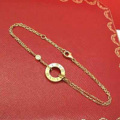 kaufen 18 Karat Massivgold Armband GH Farbe VS Klarheit Größe 7 