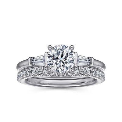 kaufen Gemstone Typ Labor Diamant Hochzeit Band VVS Klarheit HPHT Round Cut Labor gewachsener Diamant Ring online manufacture