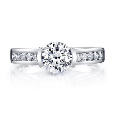 kaufen Labor Diamant Hochzeit Band VVS Klarheit HPHT Runder Schnitt Labor gewachsener Diamant Ring online manufacture