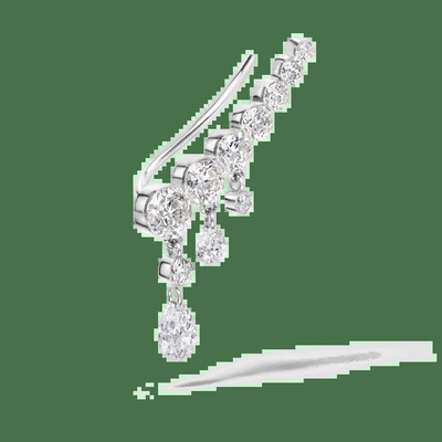 kaufen 0.7 Karat Labor-Schaffene Diamant-Hüpf-Ohrringe VVS Klarheit HPHT Birnenschnitt online manufacture