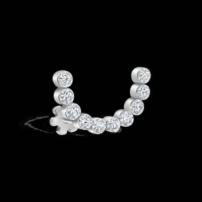 kaufen 0.16 Karat Labor-Schaffene Diamant-Hüpf-Ohrringe VVS Klarheit HPHT Runder Schnitt online manufacture