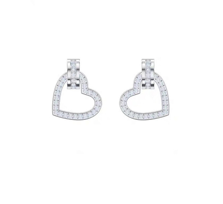 kaufen 0.22 Karat Labor-Schaffene Diamant Hoop Ohrringe VVS Klarheit HPHT Runder Schnitt online manufacture