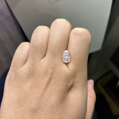 2.52 Karat Labor erstellt Kissen Schnitt Diamant VS1 Klarheit OEM ODM