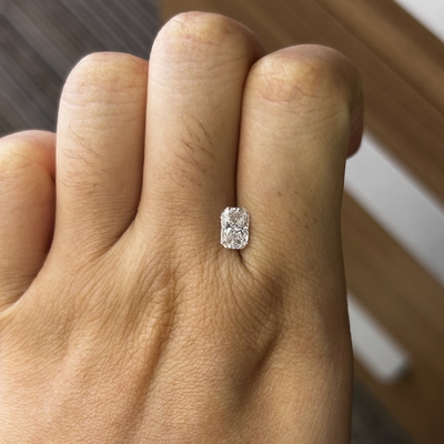 0.96 Karat CVD Radiant Lab Diamant Klarheit VS1 Farbe D OEM ODM