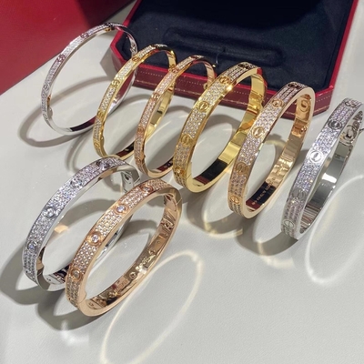 GH VS Armband Veredelter Diamant Liebesarmband Natürlicher Diamant Schmuck