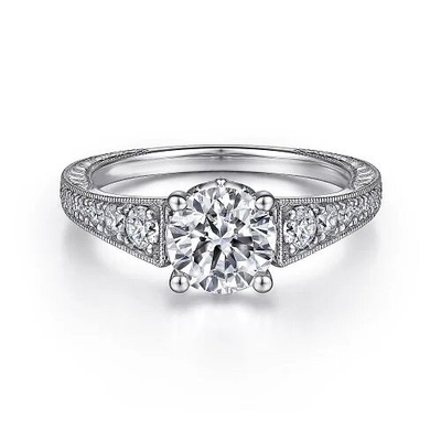 Großhandel Silber Moissanit Ring vergoldet 1ct 2ct 3ct Diamant Halo Ring Werkspreis