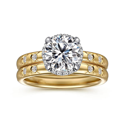 Labor Diamant Hochzeit Band VVS Klarheit HPHT Runder Schnitt Labor gewachsener Diamant Ring