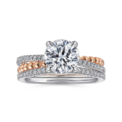 Schmuck Art Ringe VVS Klarheit HPHT Runder Schnitt Labor gewachsener Diamant Hochzeit Band