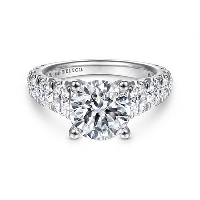18K 14K 10K 9K Platin Lab-Grown Diamant Hochzeit Band VVS Klarheit HPHT Rundgeschnitt Ring